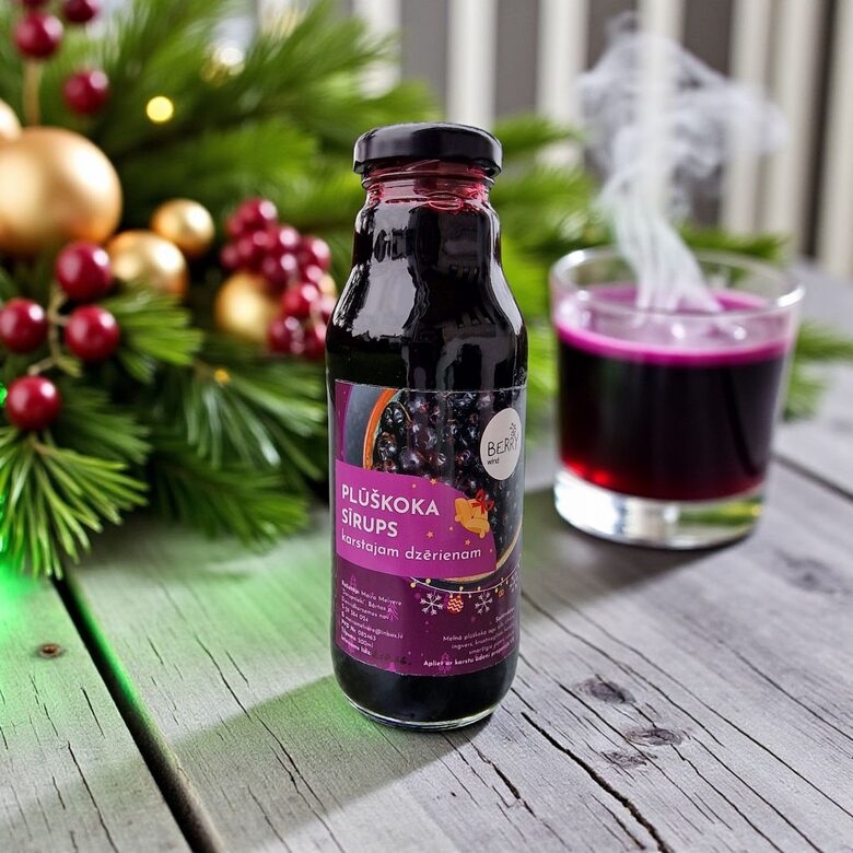 Elderberry Syrup for Hot Drinks 300ml