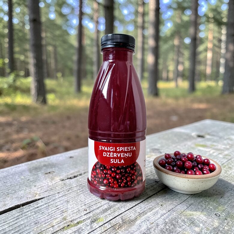 Svaigi Spiesta Dzērveņu Sula 500ml