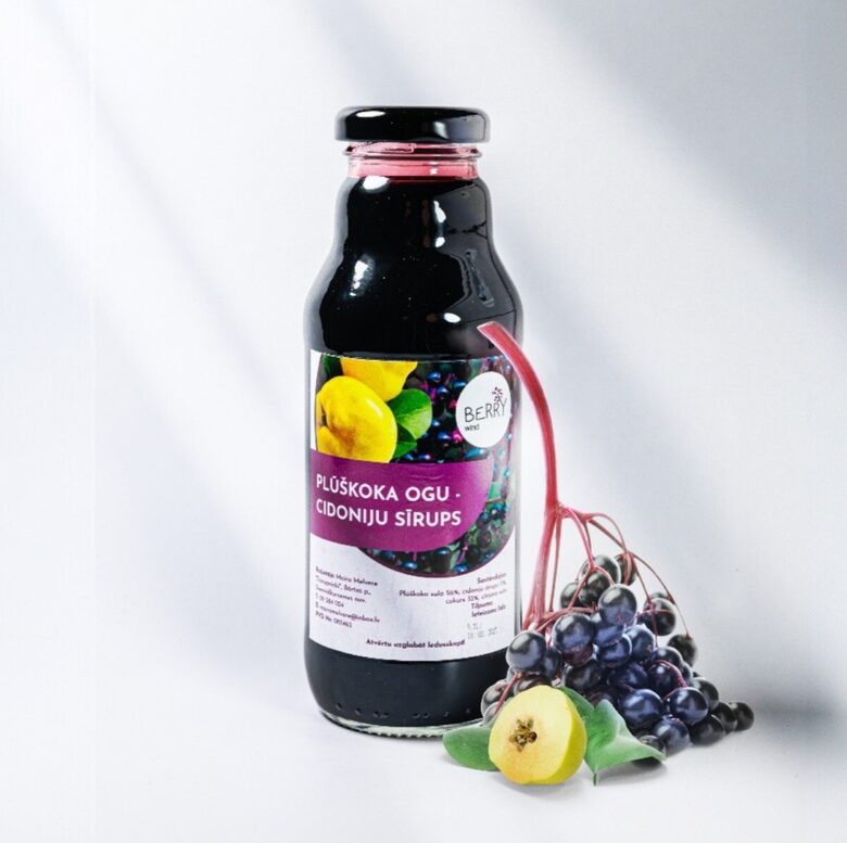 Plūškoka-Cidoniju Sīrups 300ml