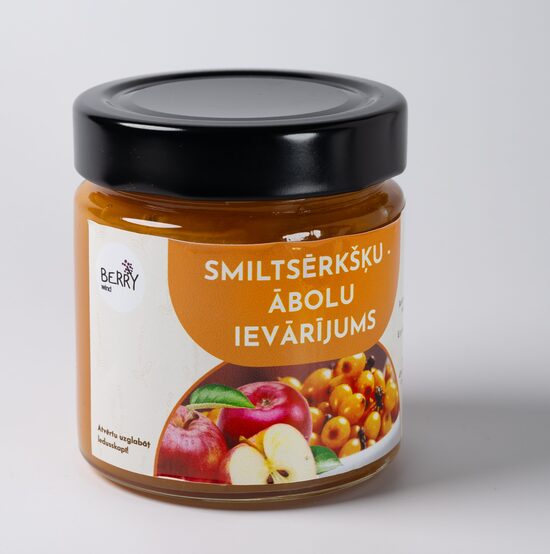 Smiltsērkšķu - Ābolu Ievārījums 200ml
