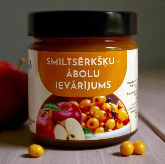 Smiltsērkšķu - Ābolu Ievārījums 200ml