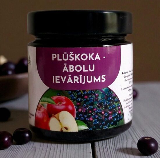 Plūškoka - Ābolu Ievārījums 200ml