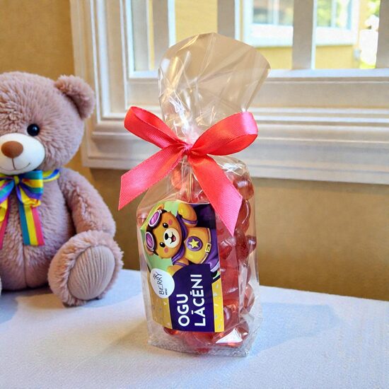 Cranberry Gummy Candies "Ogu Lācēni" 160g