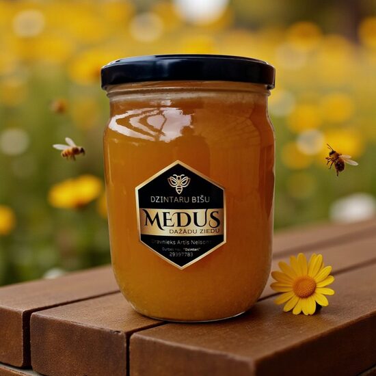 Dažādu Ziedu Medus 0,5l