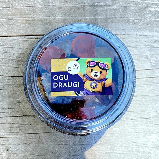 Dabīgo Ogu Sulu Gumijkonfektes 180g