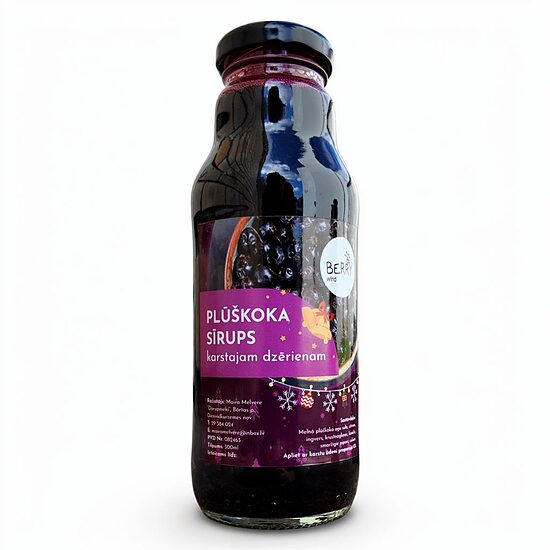 Elderberry Syrup for Hot Drinks 300 ml